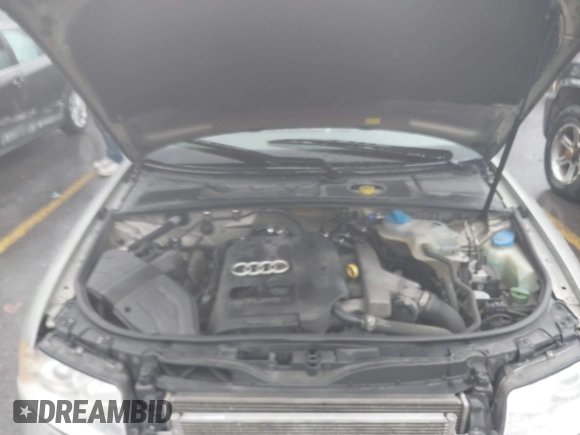 2002 Audi A4 1.8T with VIN WAULC68E22A123283, listed as a IAAI auction lot 41731385 with 185,639 mi miles. Bid and sale history available at carsss.com. Image 10.