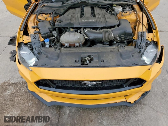 2022 Ford Mustang GT with VIN 1FA6P8CF7N5106241, listed as a Copart auction lot 51381095 with 60,264 mi miles and Salvage title. Bid and sale history available at DreamBid. Image 12.