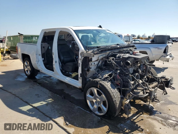 2017 Chevrolet Silverado 1500 LTZ with VIN 3GCPCSEC8HG285929, listed as a Copart auction lot 74807944 with Not Provided miles and Salvage Title. Bid and sale history available at DreamBid. Image 4.