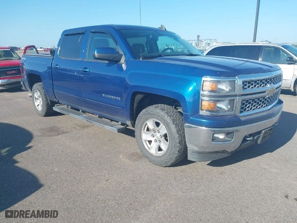 2015 Chevrolet Silverado 1500 LT with VIN 3GCUKREC1FG188129, listed as a IAAI auction lot 39875144 with NaN miles. Bid and sale history available at carsss.com. Image 1.