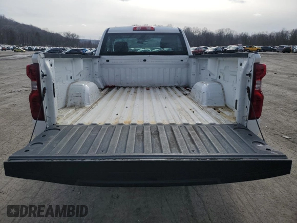 2020 Chevrolet Silverado 1500 Work Truck with VIN 3GCNWAEF1LG331483, listed as a Copart auction lot 44517375 with 100,453 mi miles and Salvage Title. Bid and sale history available at DreamBid. Image 10.