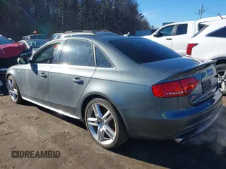 2012 Audi S4 Prestige with VIN WAUKGAFL3CA024851, listed as a IAAI auction lot 41679470 with 127,006 mi miles. Bid and sale history available at carsss.com. Image 3.