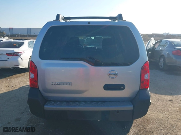 2005 Nissan Xterra S with VIN 5N1AN08W25C640551, listed as a IAAI auction lot 41243383 with 166,948 mi miles. Bid and sale history available at carsss.com. Image 16.