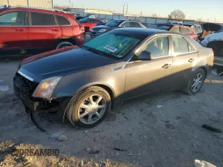 2008 Cadillac CTS AWD w/1SA with VIN 1G6DG577X80140004, listed as a Copart auction lot 86845494 with 87,088 mi miles and Salvage Title. Bid and sale history available at carsss.com. Image 1.