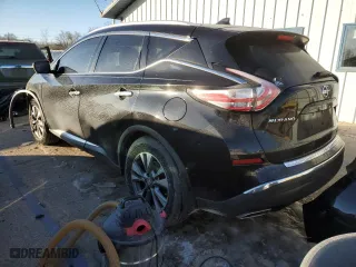 2017 Nissan Murano SV with VIN 5N1AZ2MG6HN167468, listed as a Copart auction lot 88725645 with 86,411 mi miles and Salvage Title. Bid and sale history available at carsss.com. Image 2.