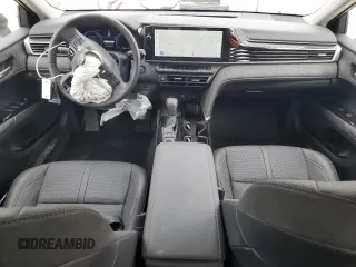 2025 Toyota Camry LE with VIN 4T1DAACKXSU556874, listed as a Copart auction lot 52694525 with 7,076 mi miles and Salvage Title. Bid and sale history available at carsss.com. Image 8.