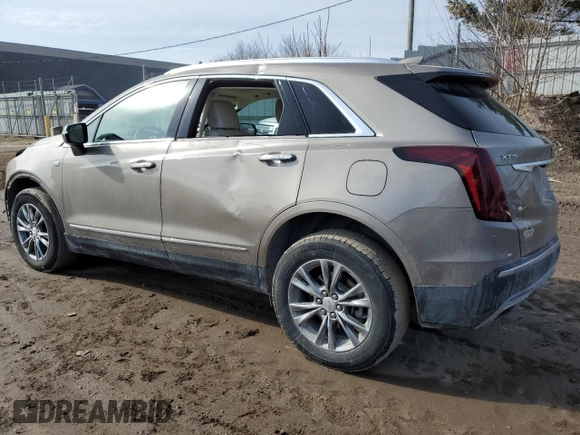 2022 Cadillac XT5 AWD Premium Luxury with VIN 1GYKNDRSXNZ121976, listed as a Copart auction lot 47200175 with 21,627 mi miles and Clean title. Bid and sale history available at DreamBid. Image 2.