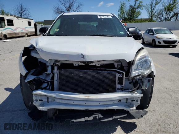 2013 Chevrolet Equinox LS with VIN 2GNALBEK2D1217374, listed as a Copart auction lot 53112485 with 60,040 mi miles and Clean Title. Bid and sale history available at carsss.com. Image 5.