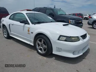 2001 Ford Mustang GT Deluxe z VIN 1FAFP42X01F121624, wystawiony jako IAAI lot #42365210 z przebiegiem 199 088 mil mil oraz . Historia ofert i sprzedaży dostępna na DreamBid. Obrazek 1.