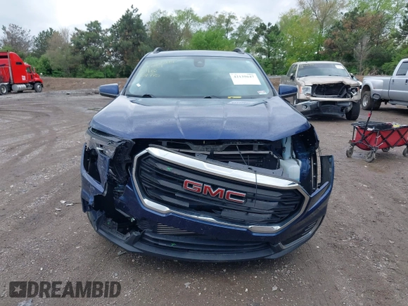 2022 GMC Terrain SLE z VIN 3GKALMEVXNL207775, wystawiony jako IAAI lot #42135647 z przebiegiem 52 288 mil mil oraz . Historia ofert i sprzedaży dostępna na DreamBid. Obrazek 11.