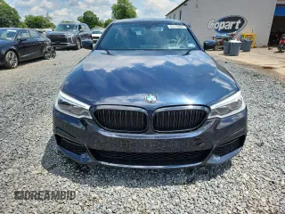 2017 BMW 5 Series 540i with VIN WBAJE5C31HG916954, listed as a Copart auction lot 63770695 with 81,546 mi miles and Salvage title. Bid and sale history available at DreamBid. Image 5.