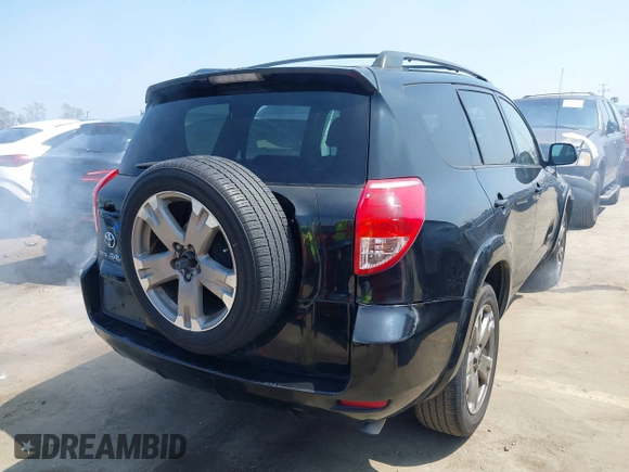 2008 Toyota RAV4 Sport with VIN JTMZK32V186015093, listed as a IAAI auction lot 42173719 with 164,475 mi miles and . Bid and sale history available at DreamBid. Image 4.