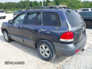 2005 Hyundai Santa Fe GLS with VIN KM8SC13D55U914499, listed as a IAAI auction lot 42587492 with 198,141 mi miles and . Bid and sale history available at DreamBid. Image 3.