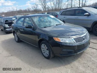 2010 Kia Optima LX with VIN KNAGG4A88A5436716, listed as a IAAI auction lot 41890607 with 264,913 mi miles. Bid and sale history available at carsss.com. Image 1.