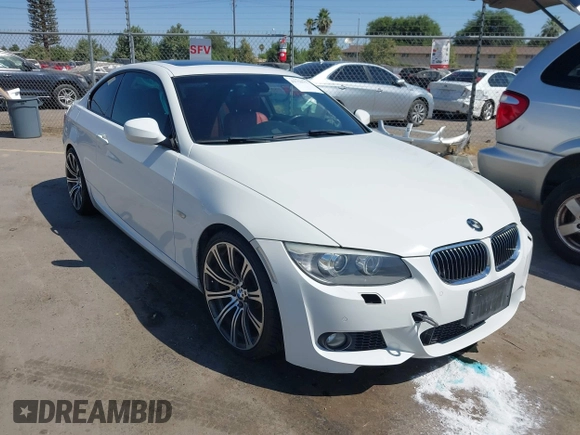 2013 BMW 3 Series 335i with VIN WBAKG7C58DJ437780, listed as a IAAI auction lot 42750777 with 90,416 mi miles and . Bid and sale history available at DreamBid. Image 1.