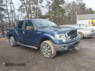 2014 Ford F-150 XL with VIN 1FTFW1EFXEFC89999, listed as a IAAI auction lot 41491284 with 98,569 mi miles. Bid and sale history available at carsss.com. Image 1.