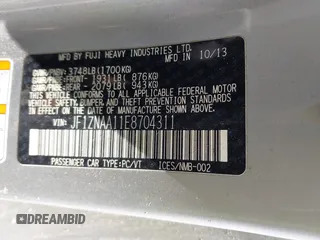 2014 Scion FR-S z VIN JF1ZNAA11E8704311, wystawiony jako IAAI lot #42004779 z przebiegiem 161 094 mil mil oraz . Historia ofert i sprzedaży dostępna na DreamBid. Obrazek 9.