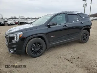 2022 GMC Terrain AT4 with VIN 3GKALYEV8NL163721, listed as a Copart auction lot 41364745 with 44,655 mi miles and Salvage Title. Bid and sale history available at DreamBid. Image 1.