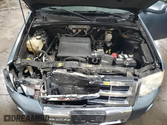 2010 Ford Escape Limited with VIN 1FMCU0EG8AKA54266, listed as a Copart auction lot 59367135 with 123,598 mi miles and Salvage title. Bid and sale history available at DreamBid. Image 12.