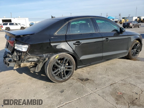 2018 Audi A3 Premium with VIN WAUAUGFF3J1092839, listed as a Copart auction lot 61115184 with 88,313 mi miles and Salvage Title. Bid and sale history available at DreamBid. Image 3.