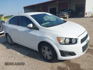 2014 Chevrolet Sonic LT with VIN 1G1JC5SH3E4161530, listed as a IAAI auction lot 41521283 with 122,290 mi miles and . Bid and sale history available at DreamBid. Image 1.