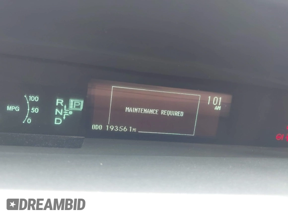 2012 Toyota Prius One with VIN JTDKN3DU4C5507872, listed as a IAAI auction lot 41739495 with 193,561 mi miles. Bid and sale history available at carsss.com. Image 16.