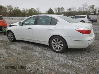 2009 Hyundai Genesis with VIN KMHGC46E29U039092, listed as a Copart auction lot 51525935 with 83,191 mi miles and Salvage Title. Bid and sale history available at DreamBid. Image 2.