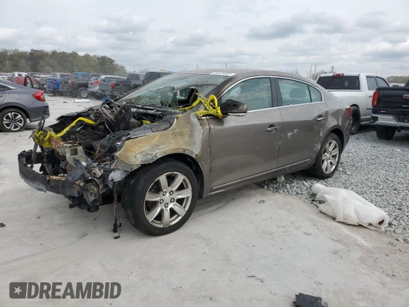 2012 Buick LaCrosse Premium 1 with VIN 1G4GE5E32CF234024, listed as a Copart auction lot 46026985 with Not provided miles and Non repairable. Bid and sale history available at DreamBid. Image 1.