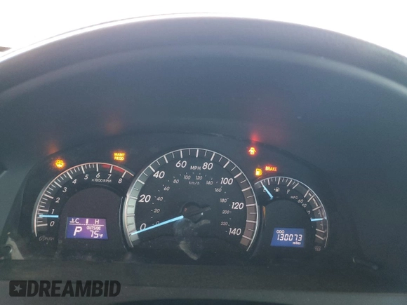 2013 Toyota Camry L with VIN 4T1BF1FKXDU720518, listed as a Copart auction lot 54402935 with 130,073 mi miles and Salvage Title. Bid and sale history available at carsss.com. Image 9.