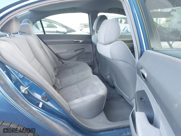 2010 Honda Civic Sdn LX with VIN 2HGFA1F50AH581076, listed as a IAAI auction lot 41945819 with 154,636 mi miles. Bid and sale history available at carsss.com. Image 8.