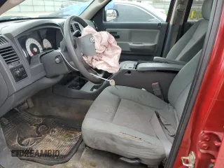 2006 Dodge Dakota ST with VIN 1D7HE28K66S509857, listed as a Copart auction lot 63910594 with 216,921 mi miles and Salvage Title. Bid and sale history available at carsss.com. Image 7.