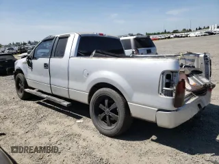 2008 Ford F-150 STX with VIN 1FTRX12W98FB81344, listed as a Copart auction lot 54046085 with 155,459 mi miles and Salvage title. Bid and sale history available at DreamBid. Image 2.