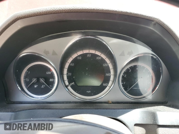 2010 Mercedes-Benz C 300 Sport with VIN WDDGF5EB5AR111523, listed as a Copart auction lot 61776455 with Not provided miles and Salvage title. Bid and sale history available at DreamBid. Image 9.