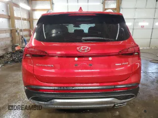 2022 Hyundai Santa Fe Limited with VIN 5NMS4DAL1NH399280, listed as a Copart auction lot 45322105 with 16,165 mi miles and Salvage Title. Bid and sale history available at carsss.com. Image 6.