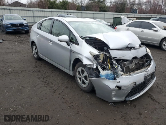 2012 Toyota Prius One with VIN JTDKN3DU6C5444631, listed as a Copart auction lot 52697135 with 179,445 mi miles and Salvage Title. Bid and sale history available at carsss.com. Image 4.