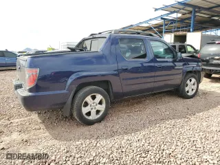 2014 Honda Ridgeline RTL with VIN 5FPYK1F58EB001953, listed as a Copart auction lot 49433875 with 191,094 mi miles and Salvage Title. Bid and sale history available at carsss.com. Image 3.