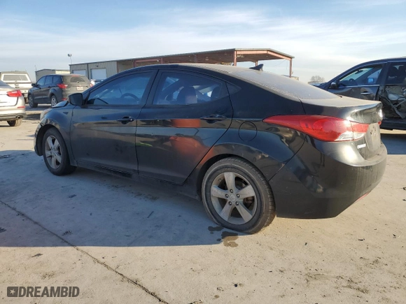 2011 Hyundai Elantra Ltd with VIN KMHDH4AE8BU170626, listed as a Copart auction lot 45958765 with 173,423 mi miles and Salvage Title. Bid and sale history available at carsss.com. Image 2.