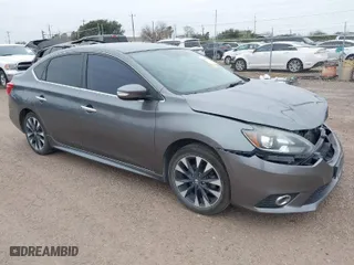 2017 Nissan Sentra SV with VIN 3N1AB7AP6HY207354, listed as a IAAI auction lot 41570823 with 109,180 mi miles. Bid and sale history available at carsss.com. Image 1.