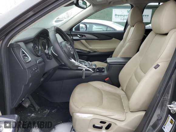 2016 Mazda CX-9 Touring with VIN JM3TCACY2G0116961, listed as a Copart auction lot 38943763 with 123,927 mi miles and . Bid and sale history available at DreamBid. Image 7.