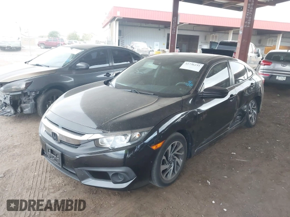 2016 Honda Civic Sedan EX with VIN 2HGFC2F83GH573539, listed as a IAAI auction lot 41736231 with 83,118 mi miles. Bid and sale history available at carsss.com. Image 17.