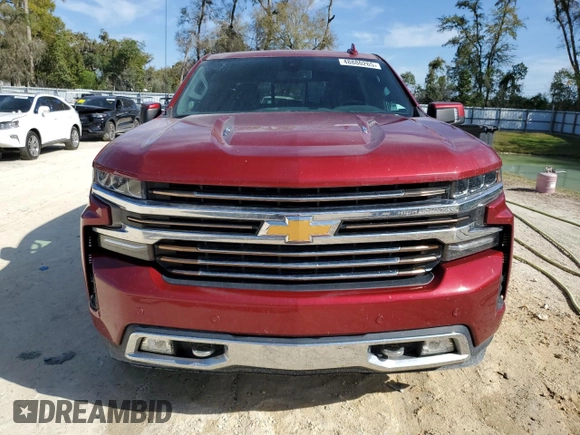 2019 Chevrolet Silverado 1500 High Country with VIN 3GCUYHEL5KG235231, listed as a Copart auction lot 48880265 with 87,315 mi miles and Salvage Title. Bid and sale history available at carsss.com. Image 5.