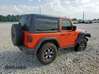 2018 Jeep Wrangler Rubicon with VIN 1C4HJXCGXJW285578, listed as a Copart auction lot 59443035 with 54,989 mi miles and Salvage title. Bid and sale history available at DreamBid. Image 3.