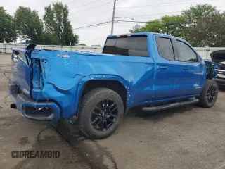 2023 GMC Sierra 1500 z VIN 1GTVUCE83PZ325290, wystawiony jako Copart lot #58227585 z przebiegiem 12 954 mil mil oraz Szkoda całkowita • Salvage title. Historia ofert i sprzedaży dostępna na DreamBid. Obrazek 3.