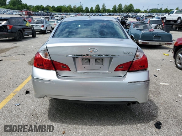 2008 Infiniti M with VIN JNKAY01F98M656586, listed as a Copart auction lot 62480865 with Not provided miles and Salvage title. Bid and sale history available at DreamBid. Image 6.