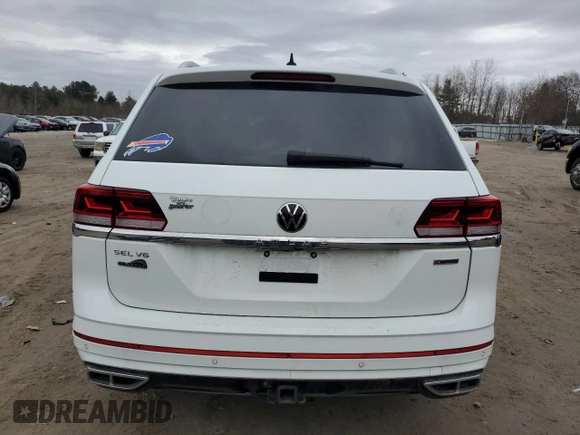 2022 Volkswagen Atlas SEL R-Line z VIN 1V2AR2CA2NC514513, wystawiony jako Copart lot #47811755 z przebiegiem 40 930 mil mil oraz Szkoda całkowita • Salvage title. Historia ofert i sprzedaży dostępna na DreamBid. Obrazek 6.