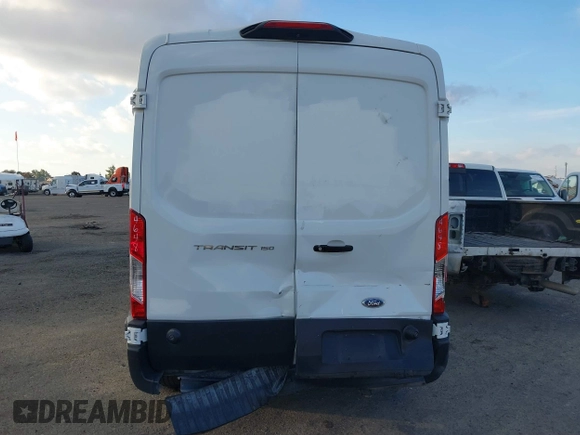 2019 Ford Transit with VIN 1FTYE2CM3KKA07286, listed as a IAAI auction lot 40514524 with 141,215 mi miles. Bid and sale history available at carsss.com. Image 16.