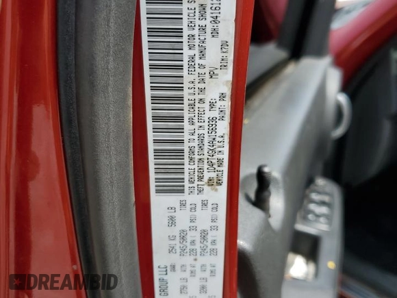 2010 Dodge Nitro Heat z VIN 1D4PT4GK4AW156936, wystawiony jako Copart lot #59654555 z przebiegiem 194 045 mil mil oraz Szkoda całkowita • Salvage title. Historia ofert i sprzedaży dostępna na DreamBid. Obrazek 13.