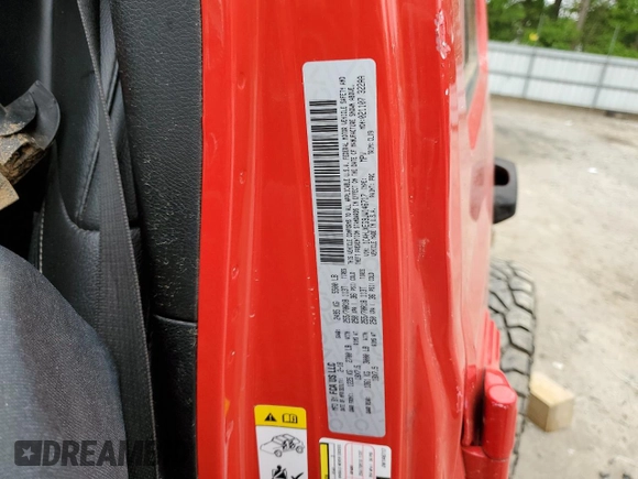 2018 Jeep Wrangler Unlimited Sahara with VIN 1C4HJXEG9JW146717, listed as a Copart auction lot 55062845 with 148,844 mi miles and Salvage title. Bid and sale history available at DreamBid. Image 13.
