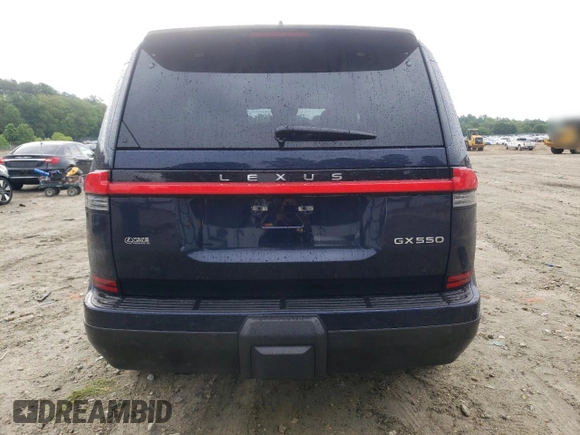 2025 Lexus GX 550 Premium z VIN JTJTBCDX2S5040972, wystawiony jako Copart lot #56467325 z przebiegiem 2 021 mil mil oraz Szkoda całkowita • Salvage title. Historia ofert i sprzedaży dostępna na DreamBid. Obrazek 6.