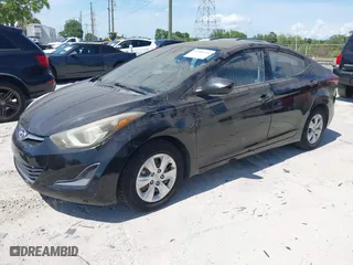 2016 Hyundai Elantra SE with VIN KMHDH4AE7GU628373, listed as a IAAI auction lot 41936414 with 55,609 mi miles. Bid and sale history available at carsss.com. Image 17.